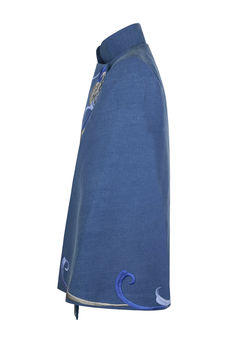Olympia Denim Cape