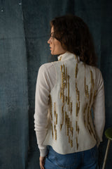 Piaf Gilt Trip Gilet (Ivory)