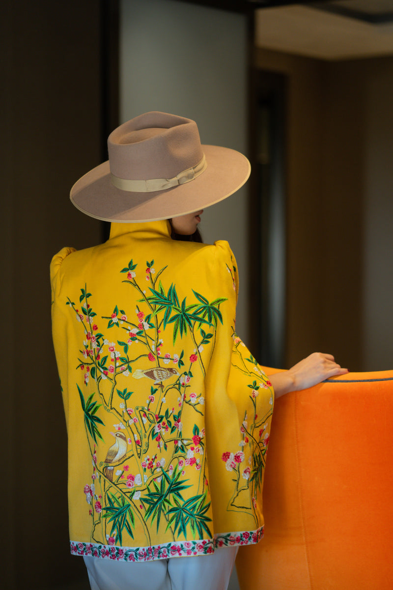 Sara Floral Cape