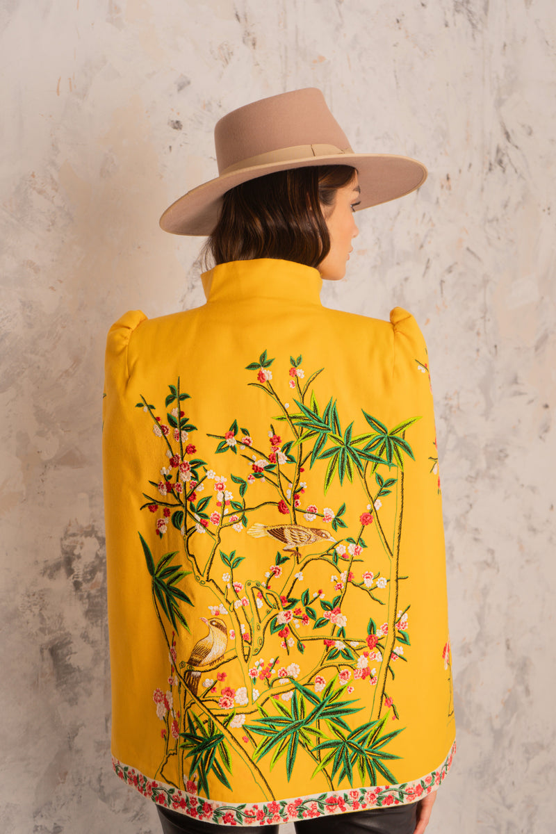 Sara Floral Cape