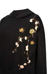 Selene in Spring Hoodie (Black)