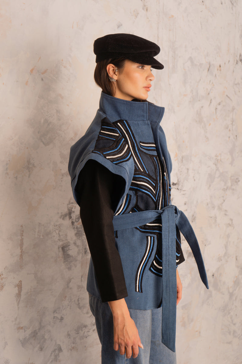 Twist Denim Jacket