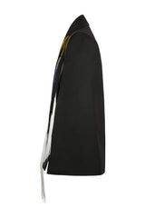 Zina Fringed Cape
