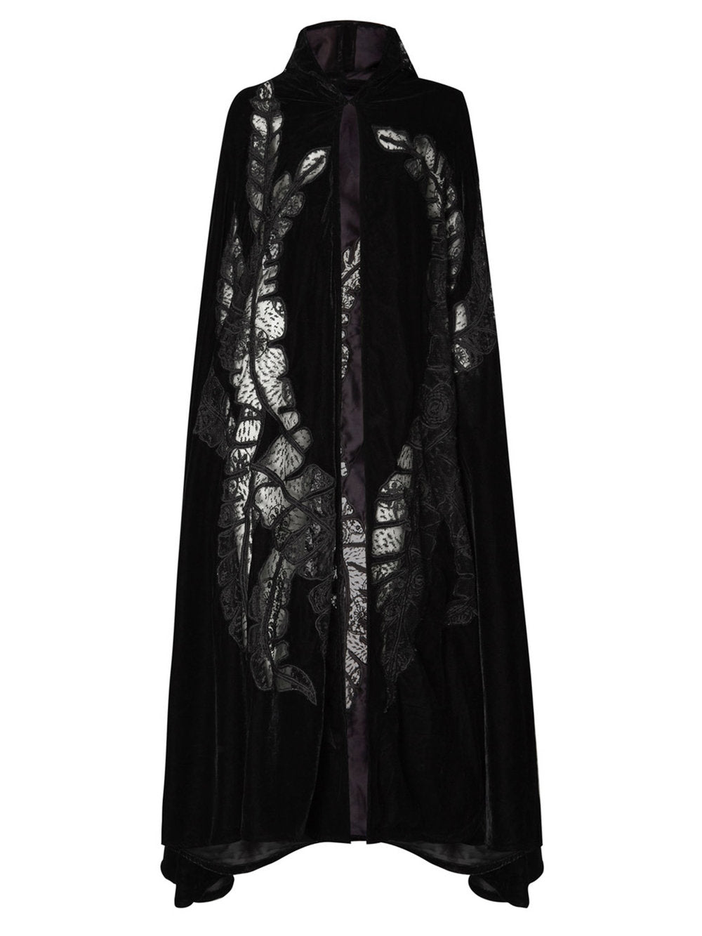 Astrid Velvet Cape – Nadya Shah