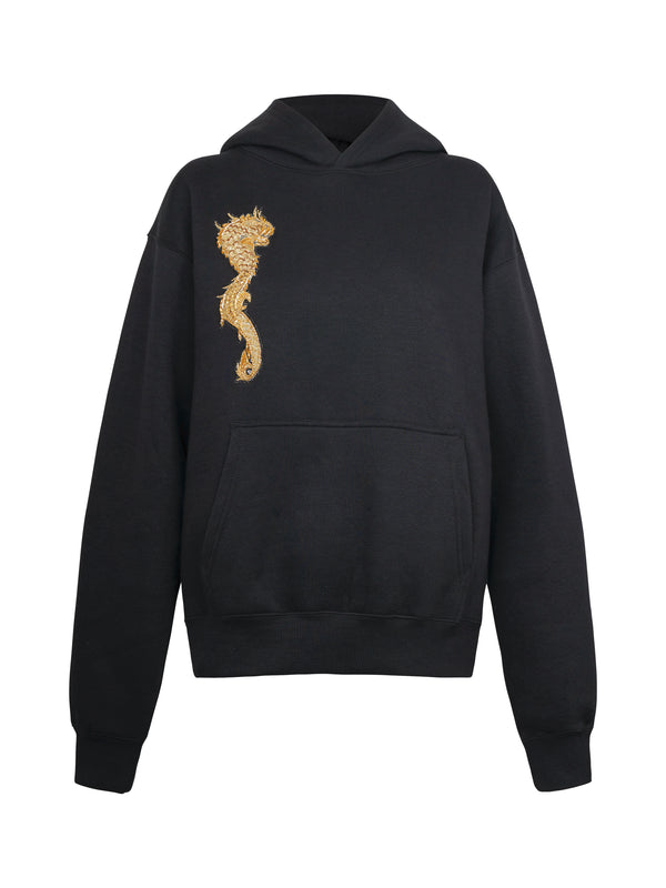 Black Gilt Feng Shui Hoodie