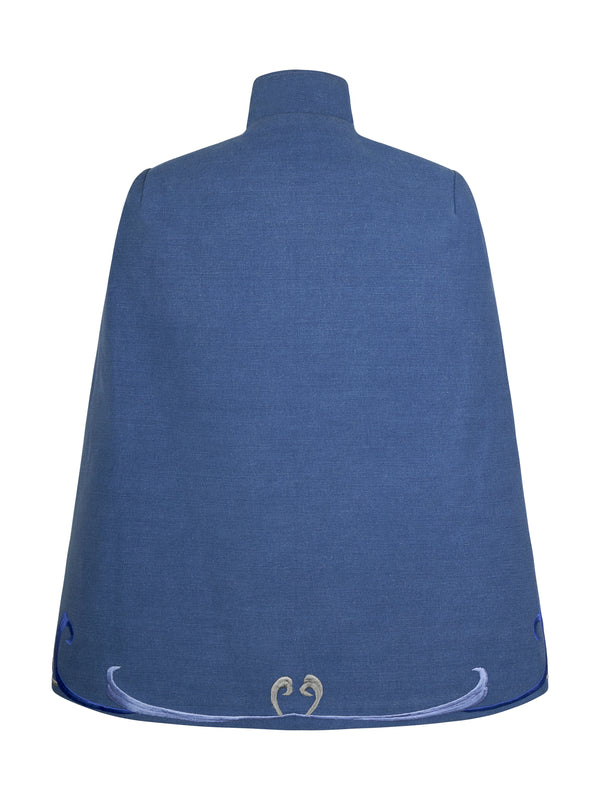 Olympia Denim Cape