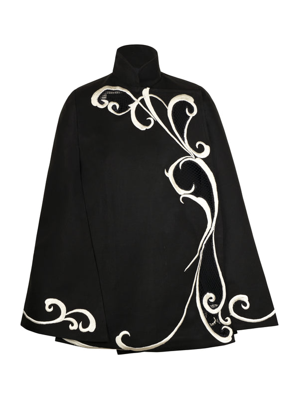 Olympia Black Cape