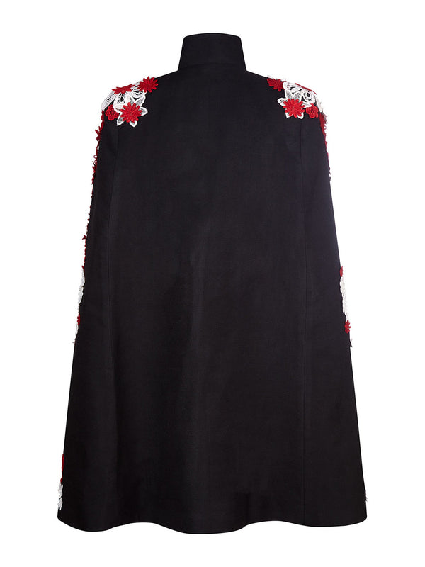 Femi Appliqué cape