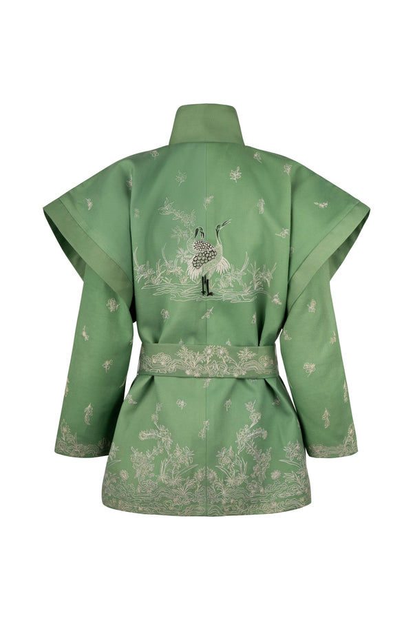 Alexa Mint Jacket