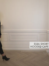 Elba Short Hooded Cape