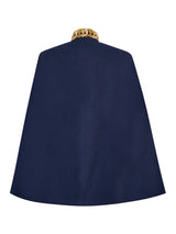 Navy royal cape